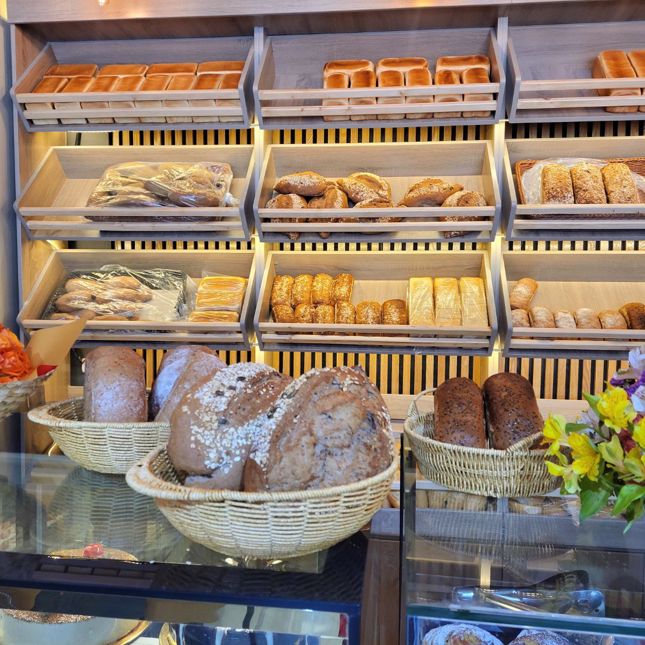 Fresh bread and pastries